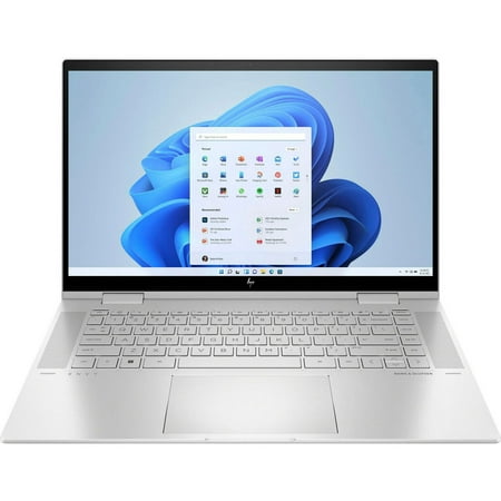 HP ENVY x360 2-in-1 15.6" TouchScreen FHD Laptop (Intel Core i7-1255U, 16GB RAM, 512GB SSD, Windows 11) - Natural Silver (15-ew0023dx)