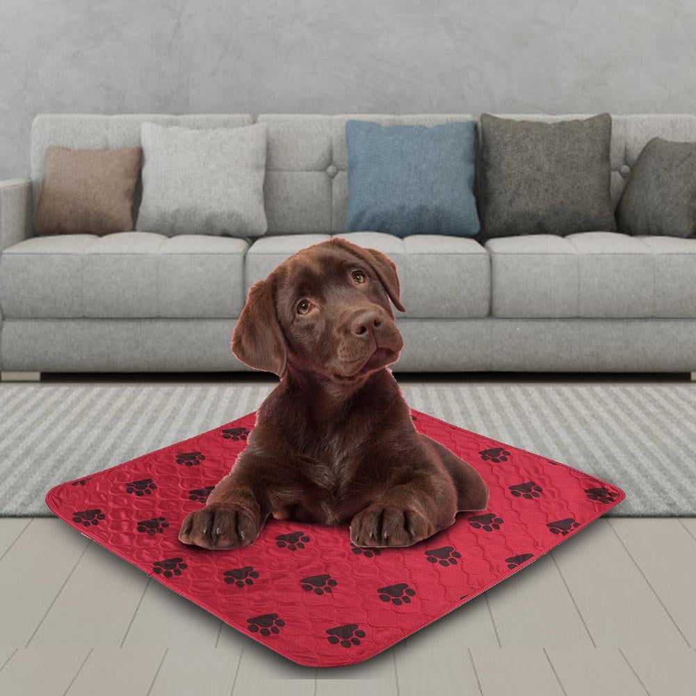 Tebru Dog Urine Mat, Reusable Waterproof Dog Pee Pad Bed Urine Mat for