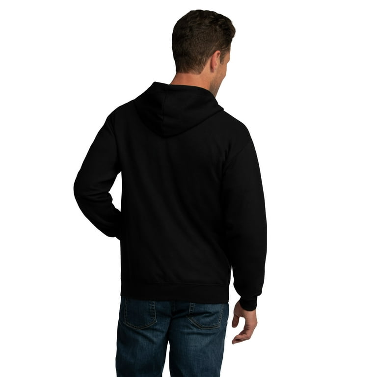   Essentials Men's Full-Zip Hooded Fleece Sweatshirt  (Available in Big & Tall), Black, X-Small : Clothing, Shoes & Jewelry