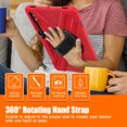 thumbnail image 5 of Shockproof Case for Samsung Galaxy Tab S10+/ S9+/ S9 FE+ Plus 12.4 Inch, 360 Rotating Stand Heavy Duty Protective Shoulder Strap with S Pen Holder Cover for Galaxy Tab S10+/S9+/S9 FE+, Red, 5 of 20
