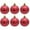 Red, variant on CuiLiyq 6 PCS Vintage Christmas Ornaments for Tree Decorations, 2.36 Inch Shatterproof Snowflake Relief Christmas Ball, Plastic Balls for Home Holiday Wedding Party Decoration (Silver)