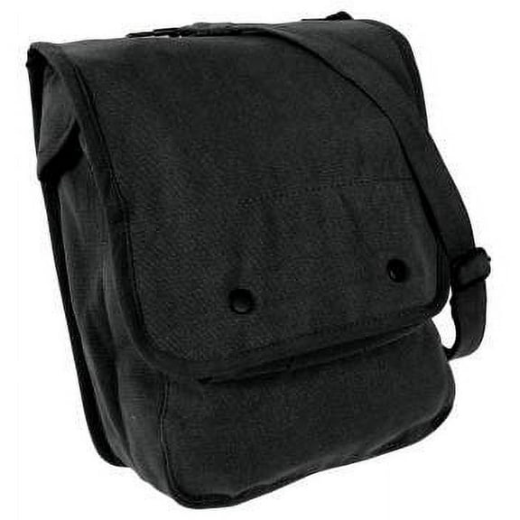 Rothco Canvas Map Case Shoulder Bag, Black