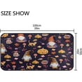 thumbnail image 3 of GZHJMY Halloween Gnome-1 (4) Kitchen Rug Mat Anti-Fatigue Comfort Floor Mat Waterproof Non Slip Washable Kitchen Rug for Kitchen Washroom Bedroom Sink 39 x 20 inch, 3 of 7