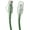 CAT-6, Riser CMR, Boot - Green, variant on Cat6A Riser CMR LAN Network Data Ethernet Patch Cable, Solid Pure Copper 23 AWG, 4-Pair UTP, 550MHz, Pass Thru RJ45 Plug, UL ETL CMR, Assembled in USA (4 Ft, White)