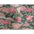 thumbnail image 3 of Ambesonne Vintage Quilted Bedspread Set 3 Pcs, Pink-Tone Summer Flowers, Twin, Dark Coral and Olive Green, 3 of 4