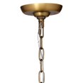 thumbnail image 5 of Jamie Young Glenn Small Square Metal 4-Light Chandelier Brass, 5 of 5