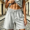 thumbnail image 2 of Cmfcve Women's Running Shorts Quick Dry Wicking Mesh Performance Workout Shorts with Drawstring, 2 of 5