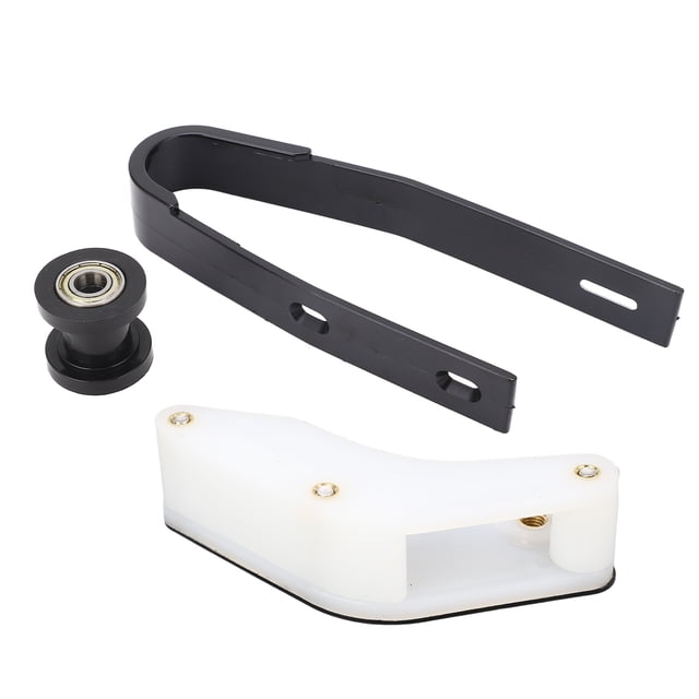 Protector de brazo oscilante deslizante de cadena kit de tensor de rodillo de cadena duradero de 10 mm Guía de cadena resistente para CRF50 XR50 SSR TTR ANGGREK Otros