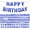 Bright Blue, variant on 112 Pcs DIY Letter Kit Glitter Customizable Banner Letters Include 107 Letters and Numbers 3 Rope and 2 Needles for Birthday Halloween Christmas Wedding Valentine Party Decor(Rainbow)