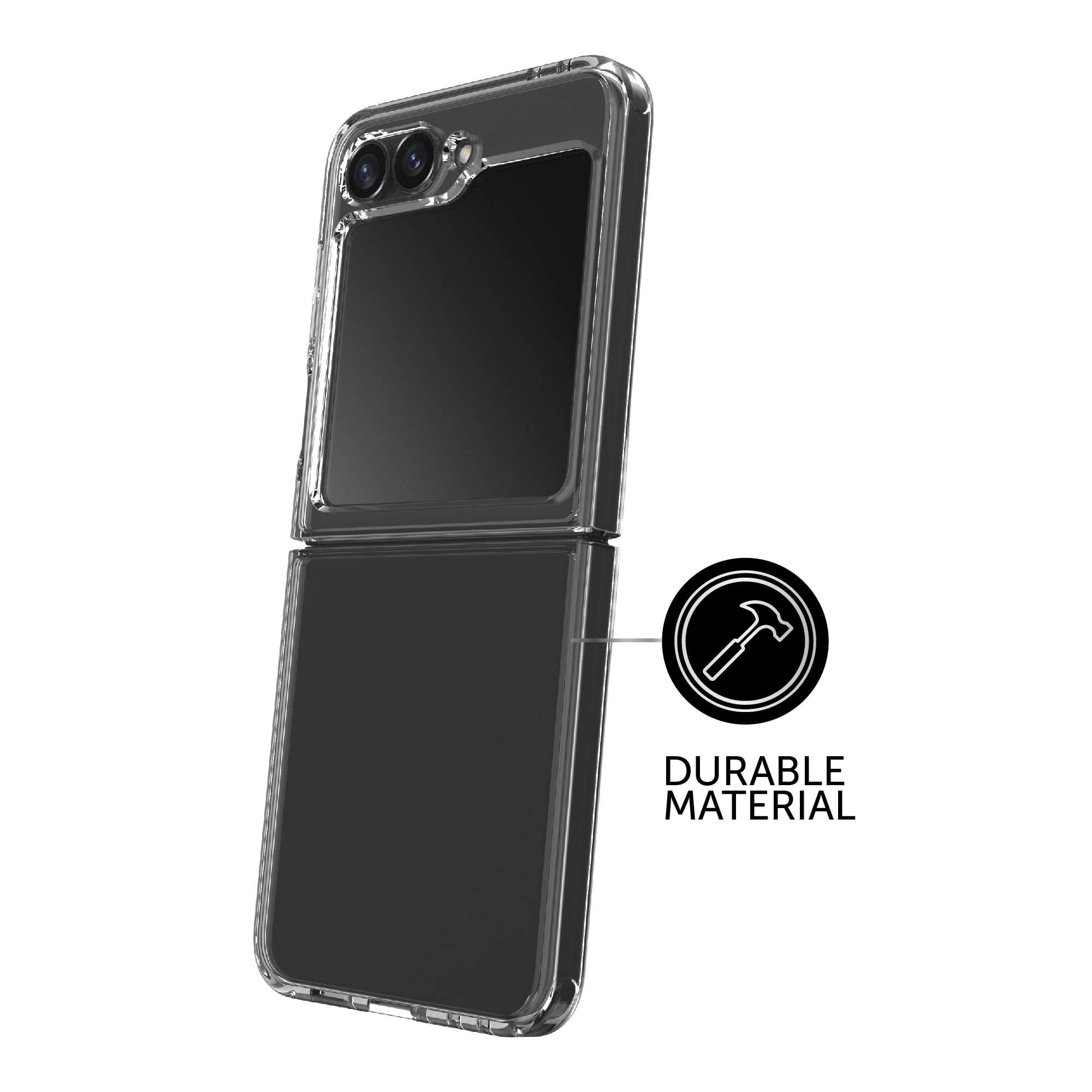 Body Glove Clear Case for Samsung Galaxy Z Flip7 FE / Z Flip6 / Z Flip5