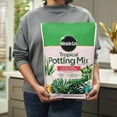 thumbnail image 4 of Miracle-Gro Tropical Potting Mix - Growing Media for Tropical Plants Living in Indoor and Outdoor Containers, 6 qt. 2-Pack, 4 of 11