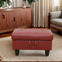 Upholstered Storage Ottoman