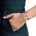 thumbnail image 3 of Metaljc Magnetic Copper Cuff Bracelet for Men Women with 3500 Gauss Neodymium Magnets, Adjustable, 3 of 6