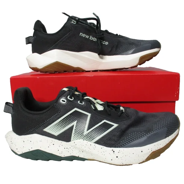 New Balance DynaSoft Nitrel V6 Low Trail Running Shoes Mens Sz 11 D Black Green