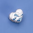 thumbnail image 6 of 925 Sterling Silver Go With The Flow Ocean Surf Heart Charm For Bracelets & Bangle Pendant Jewelry, 6 of 7