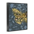 thumbnail image 4 of Stupell Industries Glam Traditional Butterfly Animals & Insects Painting Black Framed Art Print Wall Art, 24 x 30, 4 of 10