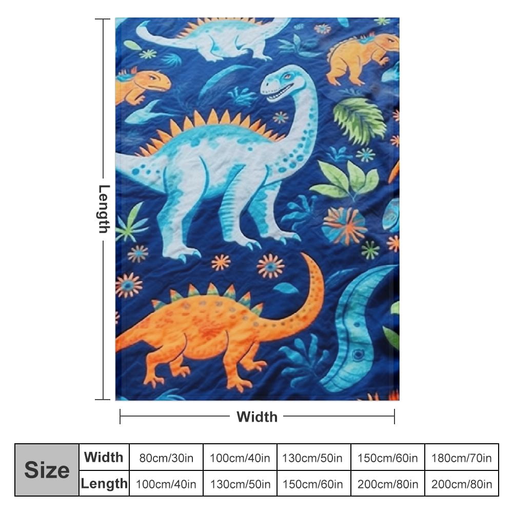 JEUXUS  Dinosaur Blanket for Boys, 380 GSM Dinosaur Toddler Blanket for Boys and Girls, Cute Dinosaur Blanket for Kids, Toddler Boys Blanket Soft Kids Throw Blanket for Toddler