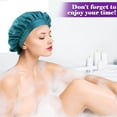 thumbnail image 4 of Mulberry Silk Sleeping Bonnet Women Large Sleep Cap Braid Hair For Curly C L7B1, 4 of 9