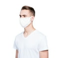thumbnail image 4 of DALIX Premium Cotton Cloth Mask Reuseable Washable in White Made in USA, 4 of 4