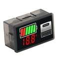 thumbnail image 1 of Tension de Batterie CC 8-30 V avec Écran Rétroéclairé à DEL, Compteur de Batterie à Inversion de Polarité pour Piles au Lithium, à l'Acide et au Fer au Lithium, 1 of 8