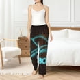 thumbnail image 5 of KLL Womens Neon Sign For Books Print Pajama Pants Soft Pajama Bottoms for Women Cozy Lounge Pants-, 5 of 7