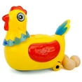 thumbnail image 1 of Interactive Hen Laying Eggs Toy With Colorful Light And Music, Universal Electric Walking Toy For Kids, 1 of 7