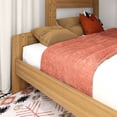 thumbnail image 5 of Max & Lily Bunk Bed Twin over Full Size, Modern Farmhouse Solid Wood Bunk Beds for Kids, 5 of 9