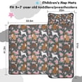 thumbnail image 5 of Cute Boxer Dog and Flowers Florals Toddler Nap Mats for Kids Preschool,Sleeping Mat Bag or Kids,Toddler Sleeping Bag,Toddler Nap Mat or Daycare, 5 of 6