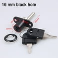 thumbnail image 1 of MYG 16/19mm Furniture Desk Draw Pedestal Lock Office Home Filing Cabinet Lock 2 keys, 1 of 8