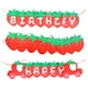 thumbnail image 4 of KAKOWELY 1 juego de pancarta con temática de fresa, decoración para fiesta de cumpleaños, pancarta de feliz cumpleaños, guirnalda de fresas, 4 of 4