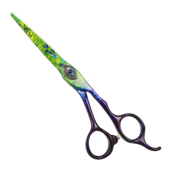 Unique Bargains Hair Scissors Professional Barber Scissors Stainless Steel Razor