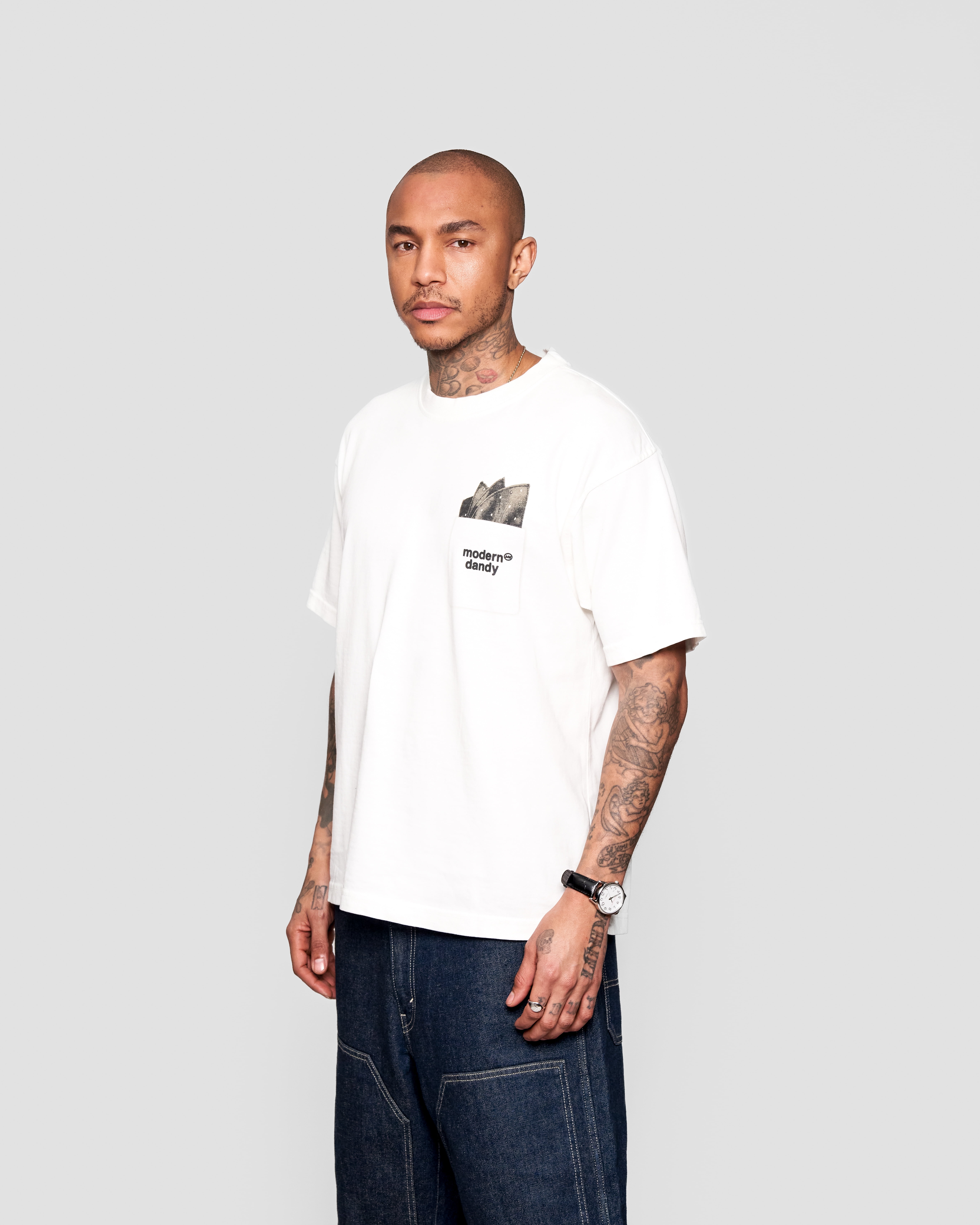 Modern Dandy Handkerchief Graphic Tee Shirt, Men's Sizes XS-3XL