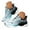 Sky Blue, variant on Running Shoes for Women Comfy Arch Support Lightweight Soft Sole Lace up Sneakers Trendy Breathable Workout Athletic Shoes White Size 7