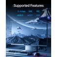 thumbnail image 4 of Cable USB C a DisplayPort 1.4 AGFINEST de 3 m gris para Mac, 4 of 6