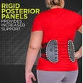 thumbnail image 5 of Faja lumbar deportiva BraceAbility Spine: corsé deportivo para hombres y mujeres ideal para hacer ejercicio, correr, jugar al golf, conducir, pescar, enfermería activa y trabajo policial (talla grande, 5 of 5