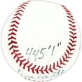 thumbnail image 3 of Don Grate Autographed Official MLB Baseball Philadelphia Phillies 445'1" 8/27/56 HOF Beckett BAS QR #BM25513, 3 of 3