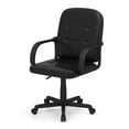 thumbnail image 1 of Costway Ergonomic Mid-Back Executive Office Chair Swivel Computer Desk Chair, 1 of 10