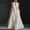 White, variant on ClodeEU Women's Halter Neck V Neck Sleeveless Maxi Dress, Formal Evening Sundress Black,Women's Plus L