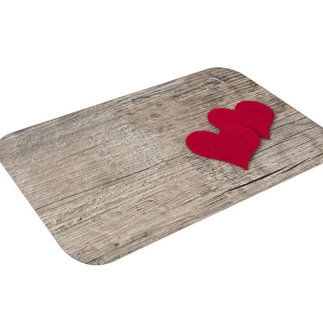 3D Printed Thickened Flannel Area Rug Non Slip Backing Soft Floor Mat Home Decorative Pad B1 15.75X23.62 inches