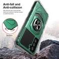 thumbnail image 5 of Cass Creations Case for Samsung Galaxy S21-FE (FAN EDITION), Advanced Armor Full Body Hybrid Shock Proof Bumper Protective Phone Cover - Green, 5 of 5