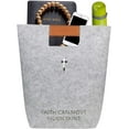 thumbnail image 4 of Bible Tote Bag Felt Gray Tote Christian Handbag for Women/Men, 4 of 6