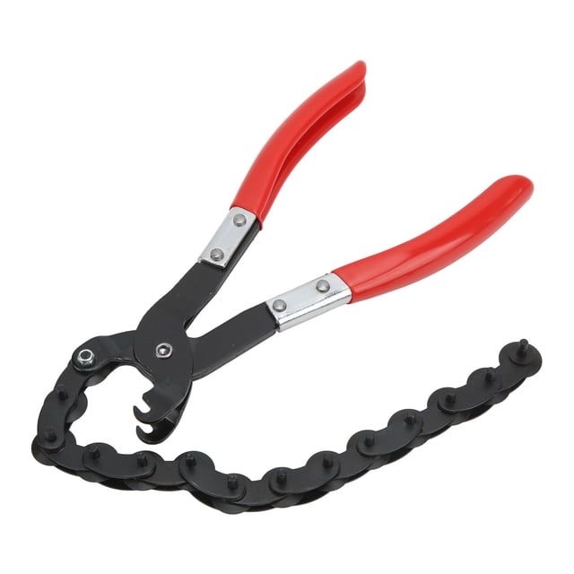 Exhaust Pipe Cutter, Simple Use Easy Grip Clean Cut Chain Cutter Plier 14 Cutting Wheel Auto Repair Tool Long Durability for PVC Copper Tube