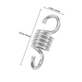 thumbnail image 4 of COMPUKAS 2-Pack Porch Swing Spring Kit, Plated Metal Replacement Springs with High Weight Capacity, 4 of 6