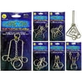 thumbnail image 1 of 11808 - U-GAME ZONE IQ WIRE PUZZLE, 1 of 1
