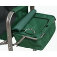thumbnail image 7 of Kamp-Rite Portable Compact-Fold Director's Chair w/ Side Table & Cup Holder, 225 LB Capacity, Green & Black, 7 of 7