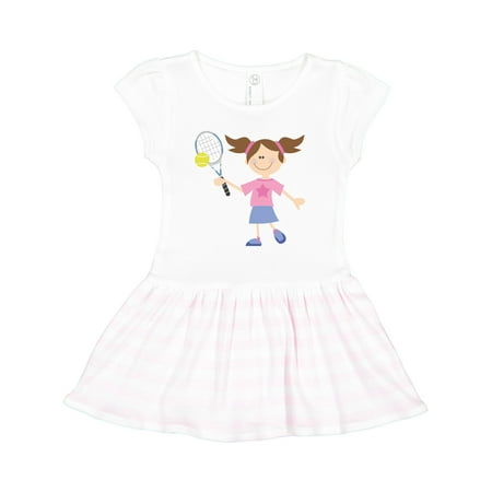 

Inktastic Tennis Girl Gift Toddler Girl Dress