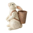 thumbnail image 2 of Easter Bunny Planter Resin Flower Pot Statue, Rabbit Succulent Container for Spring Table Centerpiece, Garden Patio Home Decoration Figurine, Indoor Outdoor Planter Pot, 2 of 6