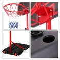 Vebreda Basketball Hoop & Goal 5.2 Ft. 7 Ft. Height Adjustable