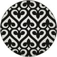 thumbnail image 1 of United Weavers Bristol Heartland Black Round Rug Round, 1 of 1