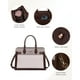 thumbnail image 5 of Bolsa para portátil LOVEVOOK para mujer de piel sintética impermeable de 15.6 pulgadas, 5 of 9
